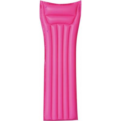 Bestway basic opblaabaar luchtbed roze 183 cm volwassenen Bestway basic opblaabaar luchtbed roze 183 cm volwassenen