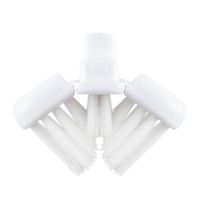 Cleany Teeth 3-zijdige tandenborstel-opzetborstels Clean, wit - thumbnail