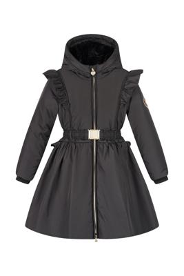Le Chic winter winterjas meisjes - zwart - Beth - riem