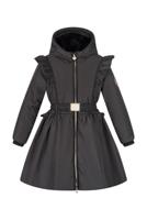Le Chic winter winterjas meisjes - zwart - Beth - riem
