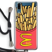 McElodie: Huawei P20 Transparant Hoesje met koord