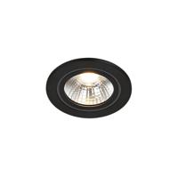 Nordlux Ronde inbouwspotAlec zwart - 2110350103
