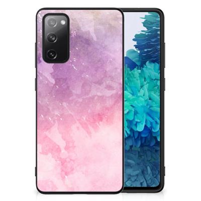 Kleurrijke Telefoonhoesje Samsung Galaxy S20 FE Pink Purple Paint