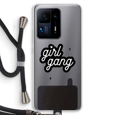 Girl Gang: Xiaomi Mi Mix 4 Transparant Hoesje met koord