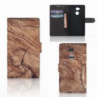 Sony Xperia XA2 Ultra Book Style Case Tree Trunk - thumbnail
