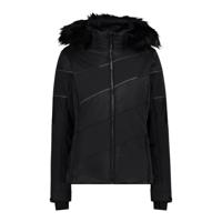 CMP Zip Hood Dames Wintersportjas Nero 46