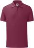 Fruit Of The Loom F506 65/35 Tailored Fit Polo - Burgundy - M - thumbnail