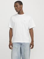 Jack & Jones Jorparos Easter Sketch Tee Ss Crew N Ln Print T-shirts Bright White Palms
