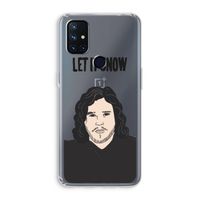 Let It Snow: OnePlus Nord N10 5G Transparant Hoesje