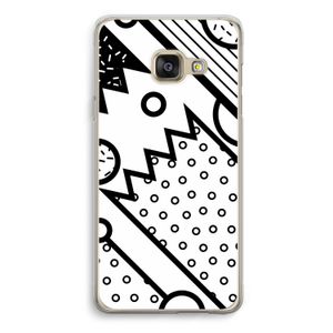 Pop Art #4: Samsung Galaxy A3 (2016) Transparant Hoesje