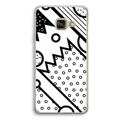 Pop Art #4: Samsung Galaxy A3 (2016) Transparant Hoesje