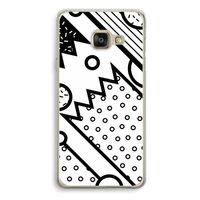 Pop Art #4: Samsung Galaxy A3 (2016) Transparant Hoesje