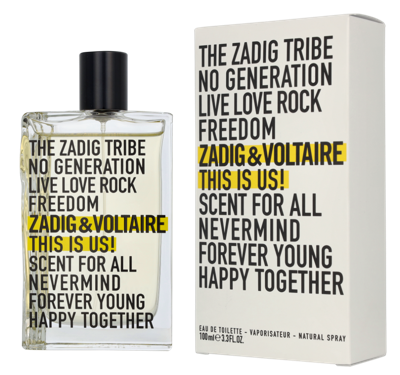 Zadig & Voltaire This is Us! SNFH Eau de toilette Spray 100 ml Dames