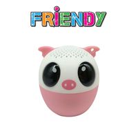 iDance Friendy Pig Bluetooth Speaker - thumbnail