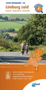 Fietskaart 40 Regio Fietskaart Limburg zuid | ANWB Media