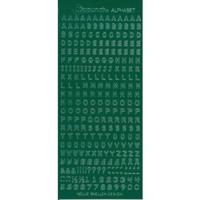 Nellie's Choice • stickers alphabet dark green 10pieces