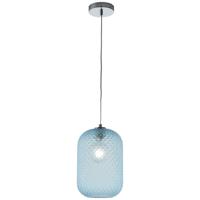 ECO-Light Ashford I-ASHFORD-S20 BLU Hanglamp E27 Blauw - thumbnail