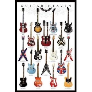 Poster Guitar Heaven - 61 x 91 cm - Muziek thema posters