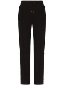 Dolce & Gabbana pantalon de jogging à broderies - Noir