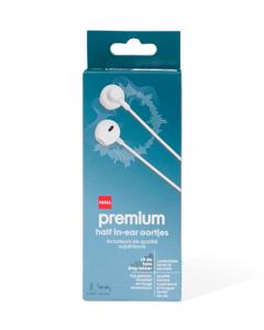 HEMA Oortjes Half In-ear Premium Wit