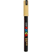 Uni-Posca Posca marker, afm pc-1mr, lijndikte 0,7 mm, extra-fijn, goud, 1 stuk