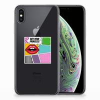 Apple iPhone Xs Max | Sillicone Back Cover | Popart Princess