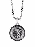 David Yurman pendentif St. Christopher en argent sterling serti de diamants - thumbnail