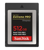 SanDisk Extreme Pro flashgeheugen 512 GB CompactFlash
