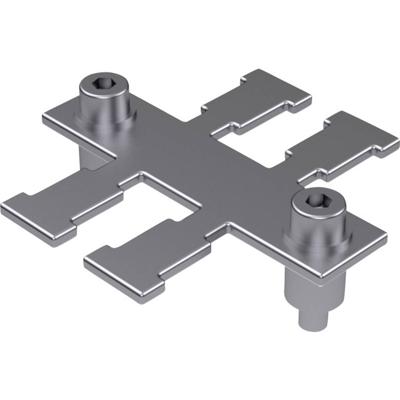 Hebotec 1041-010C Kabelafvoerrail RVS 1 stuk(s)