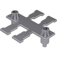 Hebotec 1041-010C Kabelafvoerrail RVS 1 stuk(s)