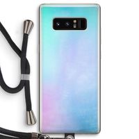 mist pastel: Samsung Galaxy Note 8 Transparant Hoesje met koord