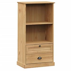 vidaXL Boekenkast VIGO 60x35x114,5 cm massief grenenhout