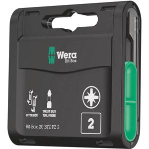 Wera Bit-Box 20 BTZ PZ schroevendraaierbit 20 stuk(s)