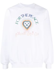 Casablanca sweat For The Peace en coton