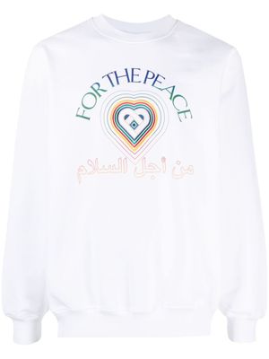 Casablanca sweat For The Peace en coton