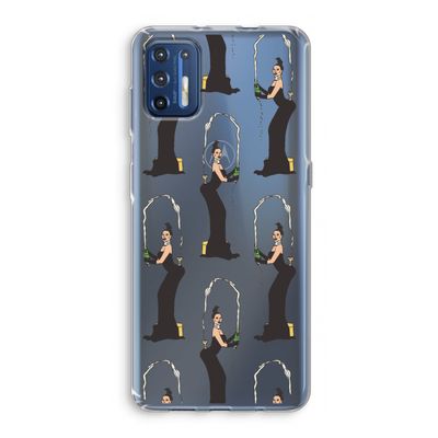 Pop Some Kim: Motorola Moto G9 Plus Transparant Hoesje