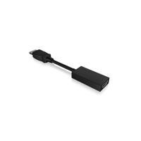 ICY BOX 60475 DisplayPort Adapter Zwart