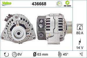 Valeo Alternator/Dynamo 436668