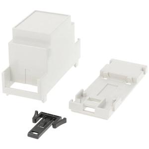 Hammond Electronics 1597DIN2MC53 DIN-rail-behuizing Gesloten 90 x 58 x 36 PPO Lichtgrijs 1 stuk(s)