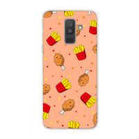Chicken 'n Fries: Samsung Galaxy A6 Plus (2018) Transparant Hoesje