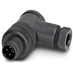 Phoenix Contact 1681091 Sensor/actuator connector, niet geassembleerd M12 Aantal polen: 4 Stekker, haaks 1 stuk(s)