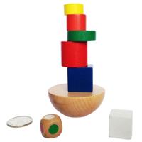 Puzzel houten speelgoed halfrond evenwicht spel evenwicht opleiding speelgoed voor kinderen