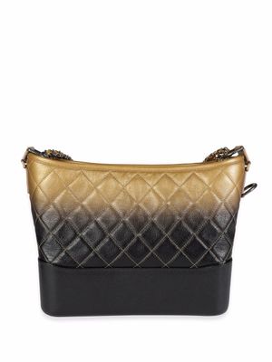 CHANEL Pre-Owned sac porté épaule Gabrielle médium - Noir
