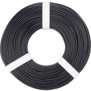 125-051 Draad 1 x 0.25 mm² Zwart 50 m