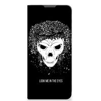 Mobiel BookCase Motorola Moto G51 5G Skull Hair