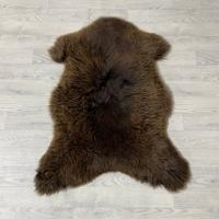 Schapenvacht bruin 95x75cm S Schapenvacht bruin 95x75cm S