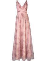 Marchesa Notte Bridesmaids robe à fleurs en tulle - Rose - thumbnail