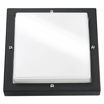 SG Basso LED 19W 3000K mat zwart IP65 IK10 sensor 624194
