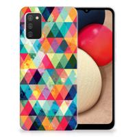 Samsung Galaxy A02s | TPU bumper | Geruit