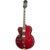 Epiphone Original Collection Broadway LH Wine Red linkshandige semi-akoestische gitaar met premium gigbag